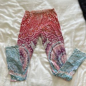 Fun colorful mandala leggings